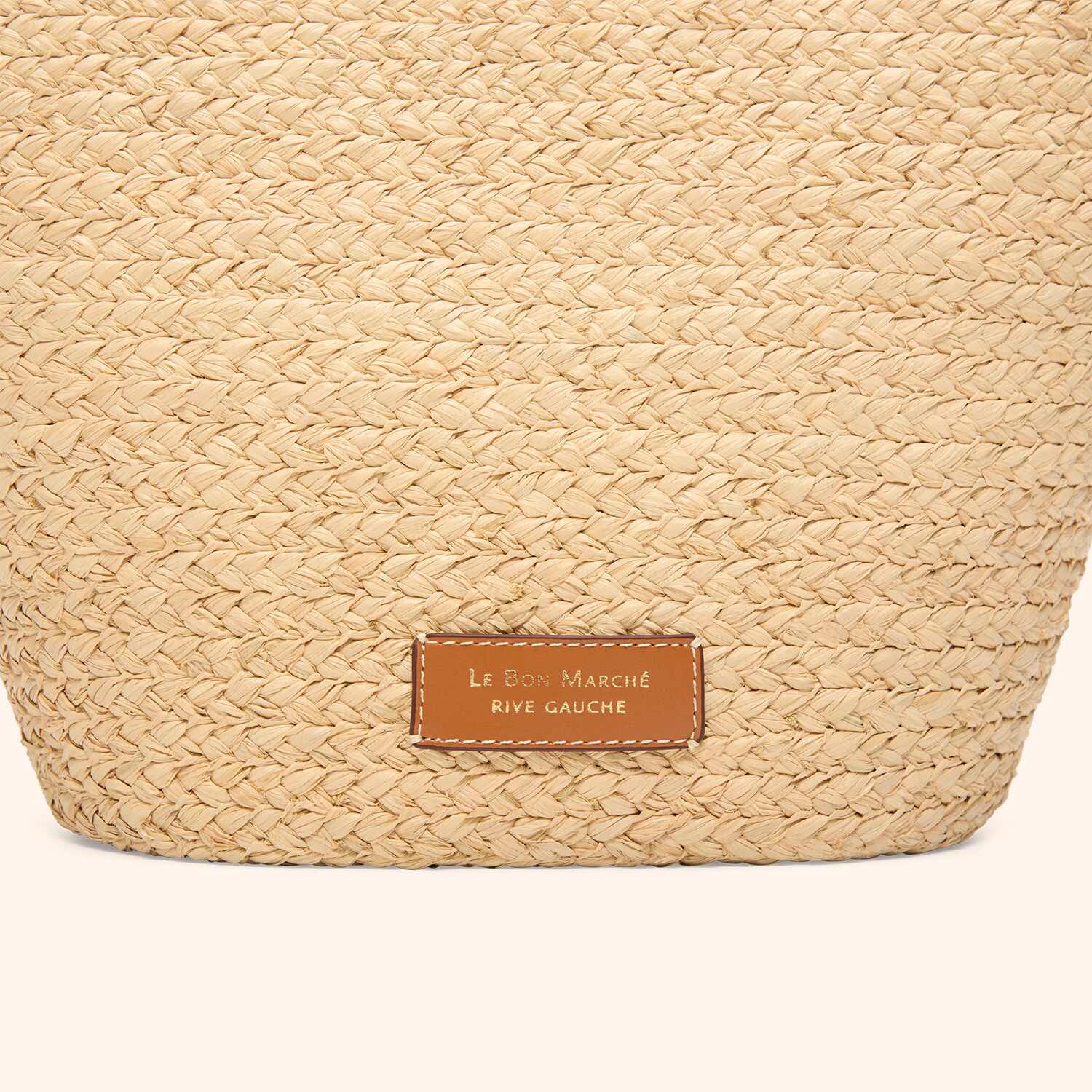 Double handle basket Large Model | LE BON MARCHÉ RIVE GAUCHE X